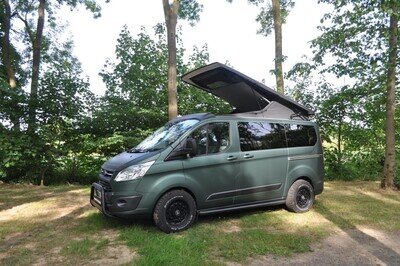 Ford Transit Custom 2.2d Camper Van Motorhome Camper Van OffGrid Solar 4 Berth