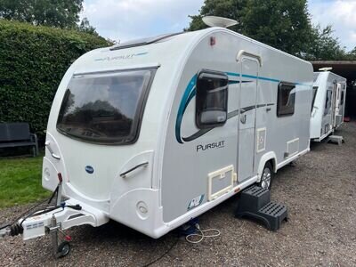 bailey pursuit 430/4 berth 2014 lightweight fixed bed caravan + movers bailey pursuit 430/4 berth 2014 lightweight fixed bed caravan + movers