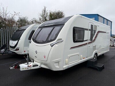 2017 Swift Conqueror 580 - top spec 4 berth caravan with motor mover