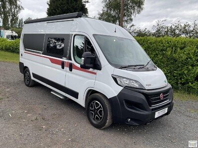 Pilote V600G Premium 3 berth rear fixed bed with garage camper for sale