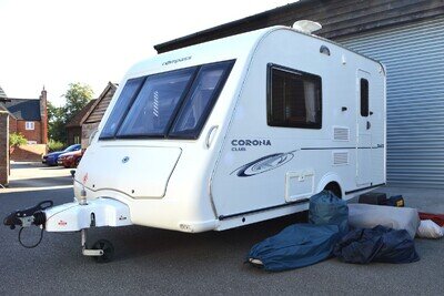 2009 COMPASS CORONA 362 CLUB 2 BERTH TOURING CARAVAN