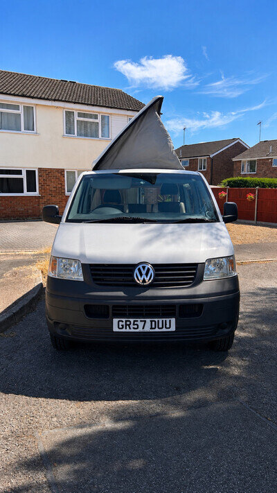 VW Transporter T5 1.9 TDI Campervan Pop Top Rock & Roll Bed Solar 2008