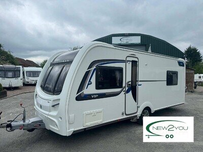 2016 Coachman VIP 545 4 Berth Caravan ISLAND BED Caravan - STOCK H073