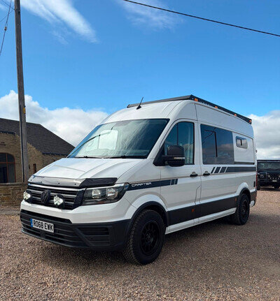 2018 Volkswagen VW Crafter High Roof Camper Van ULEZ Comp Victron Solar + Yakima