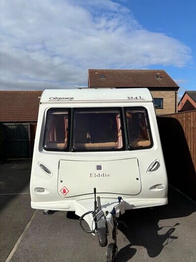 Elddis Odyssey 524L used touring caravans for sale 4 berth Elddis Odyssey 524L used touring caravans for sale 4 berth
