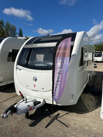 SWIFT SPRITE MAJOR 4 EB, 2022 MODEL, 4 BERTH, FIXED ISLAND BED!!!