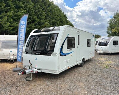 ✅2018 LUNAR 570 4 BERTH FIXED BEDS CARAVAN - MOTOR MOVER - SOLAR - PX WELCOME✅