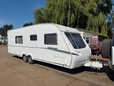 ABBEY 540 SPECTRUM CARAVAN 4 BERTH END BATHROOM