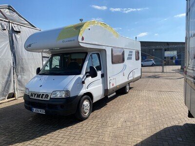 Motorhome hymer damage cat n 6 berth