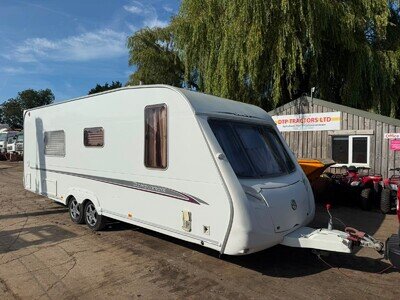 SWIFT CONQUEROR 630 TWIN AXLE 4 BERTH CARAVAN