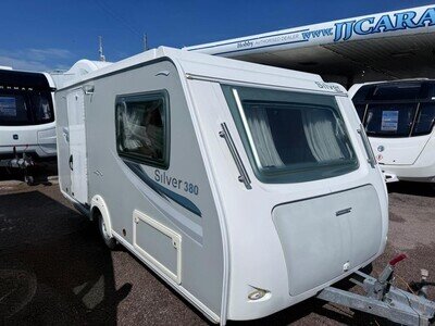 2011 TRIGANO Silver 380 Pop top fixed bed
