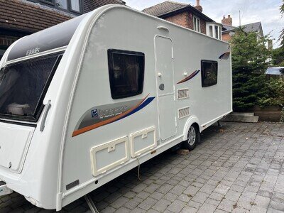 2015 Elddis Breeze 574 4 Berth Caravan Single Axle With Motor Mover