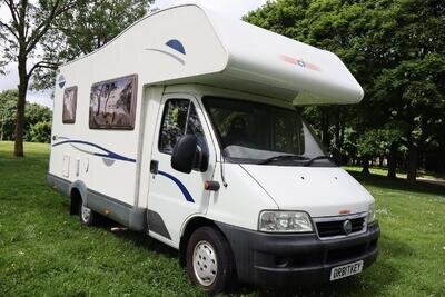 FIAT CI CUSONS 594 4 BERTH MOTORHOME LOW MILEAGE