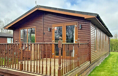 Bespoke Timber Twin Unit Lodge - 2 Bed - BS:3632 Resi Spec