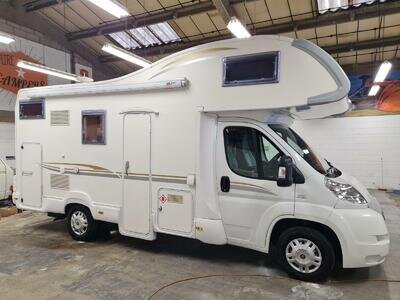 CI CARIOCA 656 SIX BERTH MOTORHOME FIAT DUCATO 2200 REAR BUNK BEDS