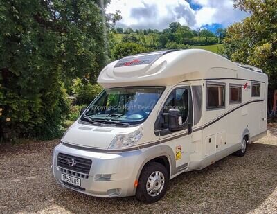 Carthago Chic T Plus 5.2H, LHD Fiat Auto 150 BHP, 4 Berth Motorhome, Island Bed