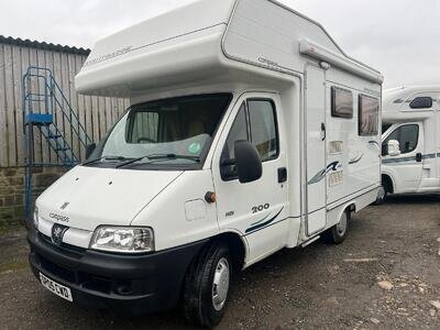 2005 Compass Avantgarde 200 - 2.2ltr - 100,000k miles - 4 berth / 2 belts