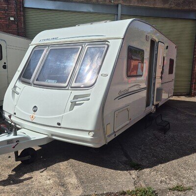 Sterling Eccles Jewel, Fixed Bed 4 Berth Caravan with Motor mover & Awning
