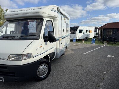 2 BERTH MOTOR HOME AUTO TRAIL PAWNEE 2000 ON A FORD TRANSIT CHASSIS 37k 12 MOT