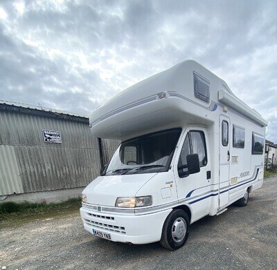 Roadstar 620 2000 5 Berth 2.8 Diesel with A Full 12 Months MOT Motorhome Camper