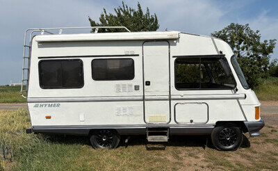 HYMER 4 BERTH FORD BASED DIESEL 1984/5 SO TAX AND MOT EXEMPT!! SUPERB THROUGHT