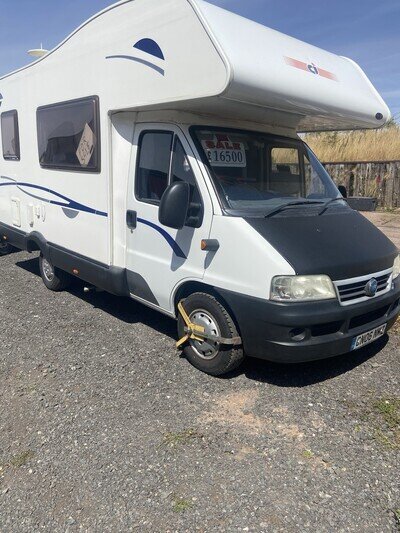 Fiat Ducato Ci Motorhome 4 Berth 33 787 Miles Low Mileage 2006