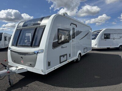 4 BERTH ELDDIS MAGNUM GT 2020 FIXED TRANSVERSE ISLAND BED WITH MOTOR MOVER&AWNIN