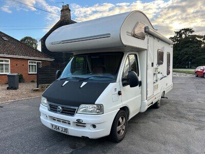 2004 FIAT DUCATO MOTORHOME SWIFT 590AL FREESTYLE 4 BERTH 42,000 MILES