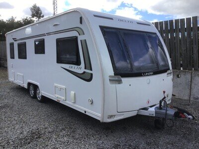 lunar Delta ts. 4 Berth touring caravan single beds
