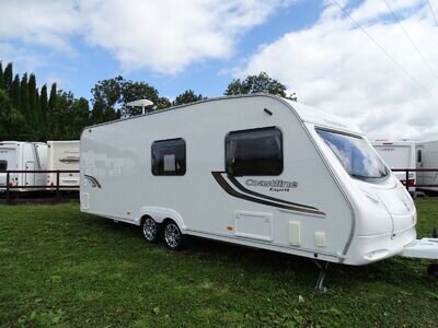 Sprite Coastline Esprit 630 2011 6 Berth Twin Axle Touring Caravan, Fixed Bed Sprite Coastline Esprit 630 2011 6 Berth Twin Axle Touring Caravan, Fixed Bed