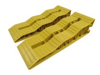Motorhome Caravan Levelling Ramps 5 Ton X2 (Pair Heavy Duty 3 Step Level Up)