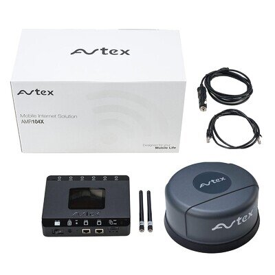 AVTEX DUAL SIM ROUTER & 4G/5G ANTENNA MOBILE INTERNET SYSTEM AMR104X CARAVAN