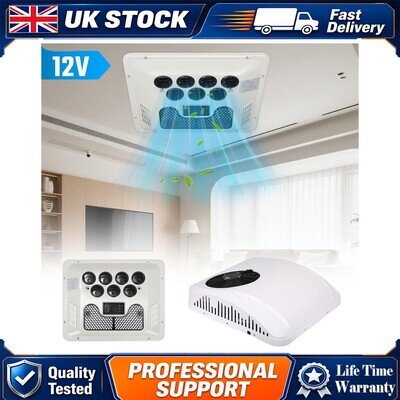 12 Volt Motorhome Air Conditioning Unit 8000 BTU Heat Cool Energy Saving
