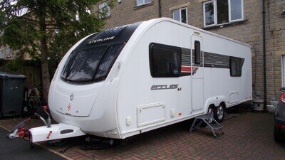 Sterling Eccles Voyager SE Twin Axle Fixed Single Beds 4 Berth Caravan
