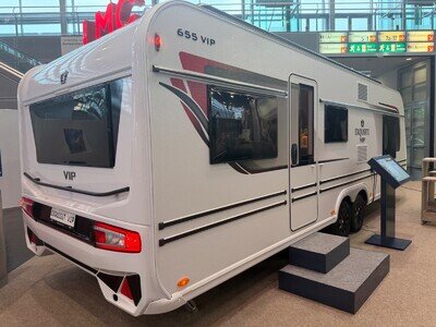 NEW 2027 LMC 655 VIP EXQUISITE 5 / 6 BERTH LUXURY TOURING CARAVAN!!