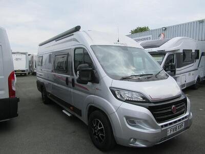 RAPIDO V68 , Automatic van conversion with rear twin single beds