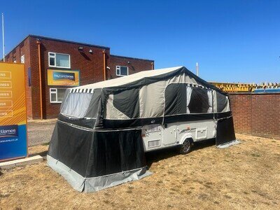 Pennine Pathfinder Folding Camper 2021 inc. Motor Mover and Isabella Awning