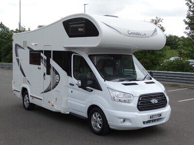 2017 FORD TRANSIT 2.0 DIESEL CHAUSSON FLASH C646 MOTORHOME 6 BERTH 6 BELT 3500KG