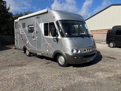 2006 Hymer B524 Legend 25 Motorhome Fiat 4 Berth 4 Travel Belts