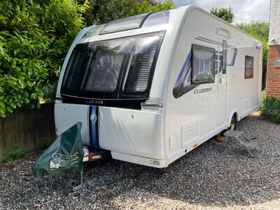 Touring caravan 4 berth fixed single beds and large double 2019 Luna Clubman SB Touring caravan 4 berth fixed single beds and large double 2019 Luna Clubman SB