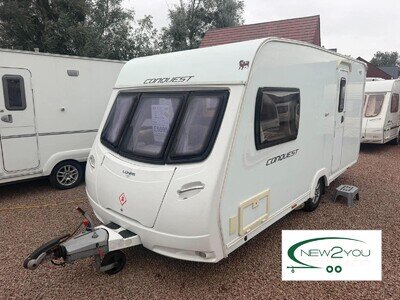 2013 Lunar Conquest 462 2 Berth END BATHROOM Caravan - STOCK H167