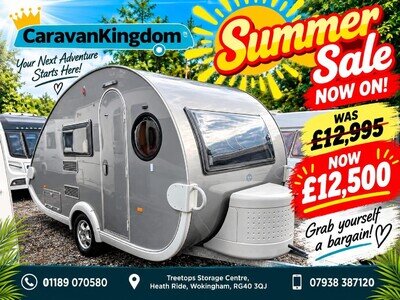 KNAUS TAB 400 - 2015 - 3/4 BERTH - FIXED BED - MOVER & AWNING - VGC