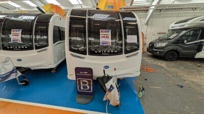 Brand New 2026 Bailey Unicorn Deluxe Cadiz Twin Fixed Beds