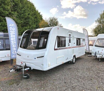✅2018 BAILEY VALENCIA FIXED BED 4 BERTH CARAVAN - MOTOR MOVER - PX WELCOME✅