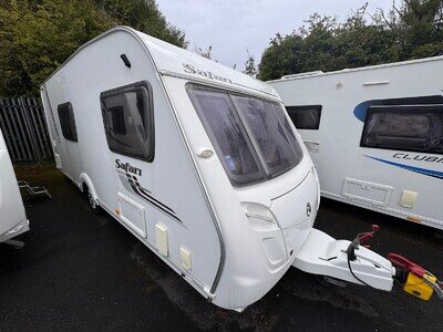 SWIFT SAFARI 560 2011 MODEL 4 BERTH REAR WASHROOM TOURING CARAVAN