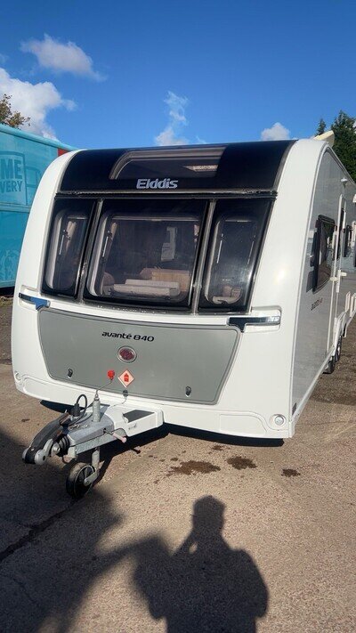 2019 Elddis Avante 840 6 Berth Fixed Bed Twin Axle Caravan