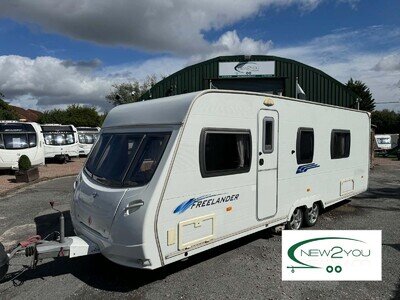 2008 Lunar Freelander 4 Berth FIXED BED Caravan - STOCK H160