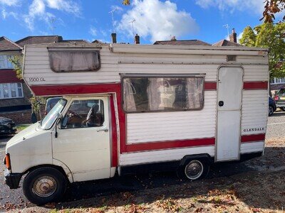 BEDFORD CF250 CAMPER VAN - 1982 - CAN DRIVE AWAY - FULLY EQUIPPED -NO MOT NEEDED