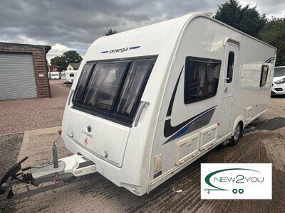 2014 Compass Omega 550 4 Berth - ISLAND BED Caracvan - STOCK H173