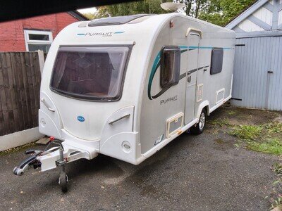 Bailey Pursuit 4-birth-fixed Bed-light weight-touring caravan 2016